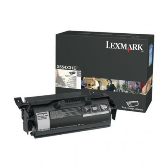 Lexmark X654X31E Orjinal Toner - X654 / X656 T8882 Lexmark X654X31E Orjinal Toner - X654 / X656 T8882
