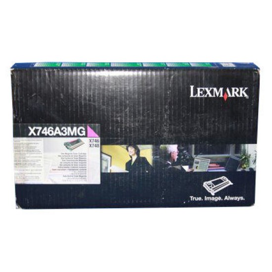Lexmark X746A3MG Kırmızı Orjinal Toner - X746DE / X748DE T12079 Lexmark X746A3MG Kırmızı Orjinal Toner - X746DE / X748DE T12079