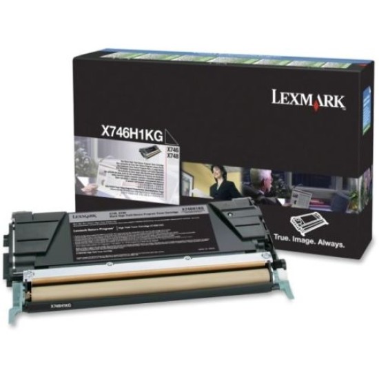 Lexmark X746H1KG Siyah Orjinal Toner - X746 / X748 T9306 Lexmark X746H1KG Siyah Orjinal Toner - X746 / X748 T9306