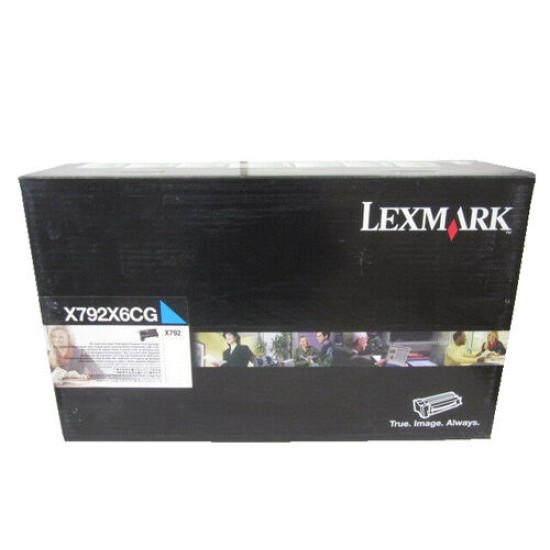 Lexmark X792X6CG Mavi Orjinal Toner - X792de T3083 Lexmark X792X6CG Mavi Orjinal Toner - X792de T3083