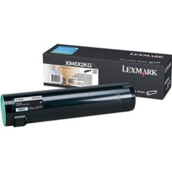 Lexmark X945X2KG Siyah Orjinal Toner Yüksek Kapasite - X940 / X945 T4336 Lexmark X945X2KG Siyah Orjinal Toner Yüksek Kapasite - X940 / X945 T4336