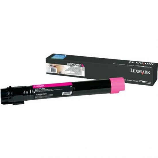 Lexmark X950X2MG Kırmızı Orjinal Toner - X950de / X952de T6633 Lexmark X950X2MG Kırmızı Orjinal Toner - X950de / X952de T6633
