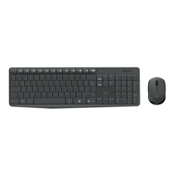 Logitech MK235 Siyah Kablosuz Q Klavye + Mouse Seti