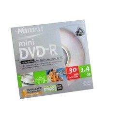 Memorex Mini DVD-R 1.4 GB Kamera Kayıt Dvd T16392 Memorex Mini DVD-R 1.4 GB Kamera Kayıt Dvd T16392