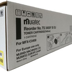 Muratec TS3400Y Sarı Orjinal Toner - MFX-C3400 Muratec TS3400Y Sarı Orjinal Toner - MFX-C3400