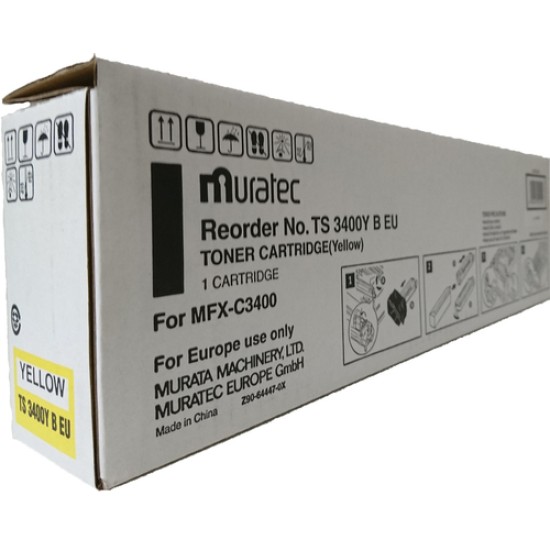 Muratec TS3400Y Sarı Orjinal Toner - MFX-C3400 Muratec TS3400Y Sarı Orjinal Toner - MFX-C3400