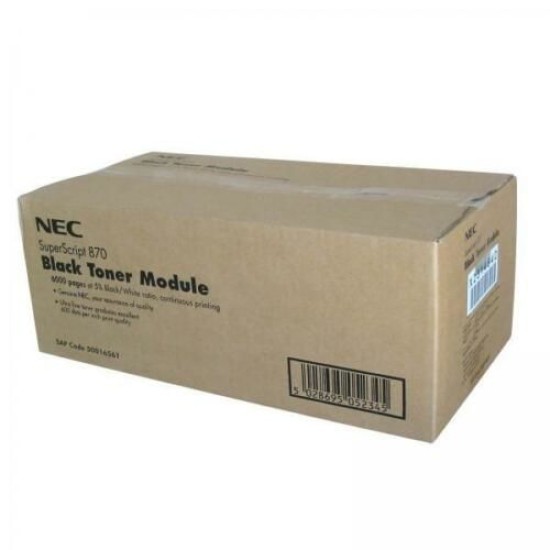 NecSuperscript 870 Siyah Orjinal Toner Modülü 50016561 T11435 NecSuperscript 870 Siyah Orjinal Toner Modülü 50016561 T11435
