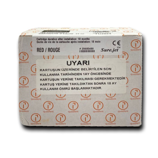 Neopost 4139476D Kırmızı Red Orjinal Kartuş - IJ35 / IJ40 Neopost 4139476D Kırmızı Red Orjinal Kartuş - IJ35 / IJ40
