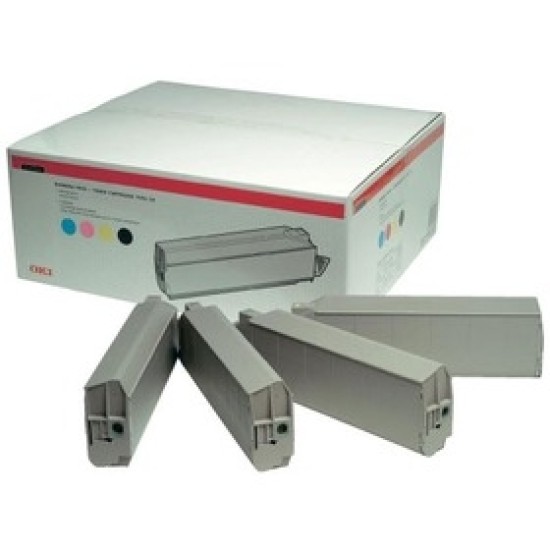 OKI 01101101 4lü Set Orjinal Toner - C9300 / C9500 CMYK T4324 OKI 01101101 4lü Set Orjinal Toner - C9300 / C9500 CMYK T4324