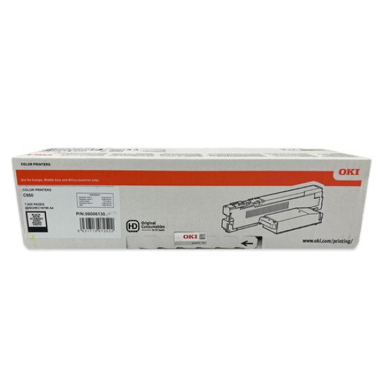 OKI 09006130 Siyah Orjinal Toner - C650 OKI 09006130 Siyah Orjinal Toner - C650