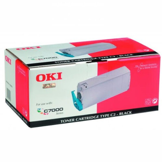 OKI 41304212 Siyah Orjinal Toner - C7000 / C7200 / C7400 T14881 OKI 41304212 Siyah Orjinal Toner - C7000 / C7200 / C7400 T14881