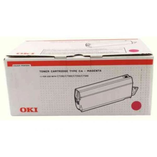 OKI 41963006 Kırmızı Orjinal Toner - OKI C7100 / C7300 / C7500 T5315 OKI 41963006 Kırmızı Orjinal Toner - OKI C7100 / C7300 / C7500 T5315