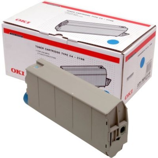 OKI 41963007 Mavi Orjinal Toner - OKI C7100 / C7300 / C7500 T4780 OKI 41963007 Mavi Orjinal Toner - OKI C7100 / C7300 / C7500 T4780