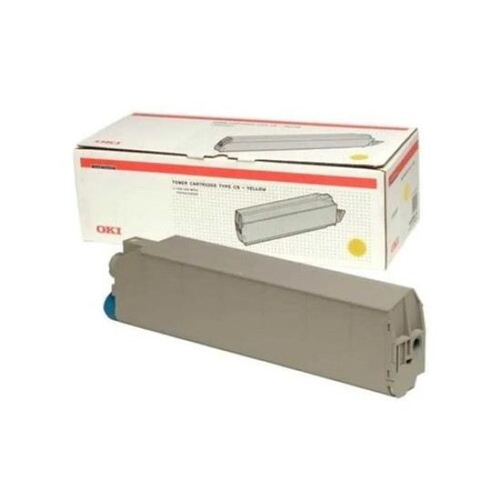 OKI 41963675 Sarı Orjinal Toner - C9300 T16376 OKI 41963675 Sarı Orjinal Toner - C9300 T16376