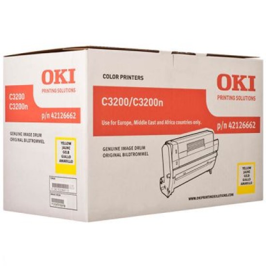 OKI 42126662 Sarı Orjinal Drum Ünitesi - C3200 T6563 OKI 42126662 Sarı Orjinal Drum Ünitesi - C3200 T6563