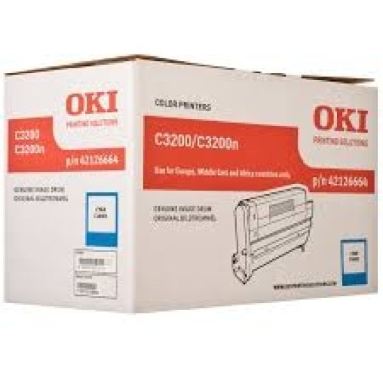 OKI 42126664 Mavi Orjinal Drum Ünitesi - C3200 T5374 OKI 42126664 Mavi Orjinal Drum Ünitesi - C3200 T5374