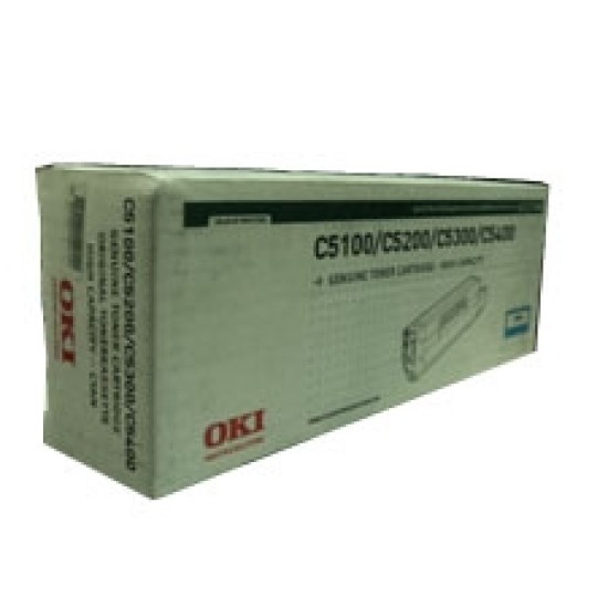 OKI 42127490 Mavi Orjinal Toner - C5100 / C5200 T5195 OKI 42127490 Mavi Orjinal Toner - C5100 / C5200 T5195
