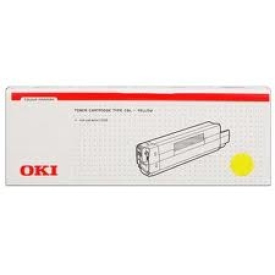 OKI 42804513 Type C6L Sarı Orjinal Toner - C3100 T5293 OKI 42804513 Type C6L Sarı Orjinal Toner - C3100 T5293