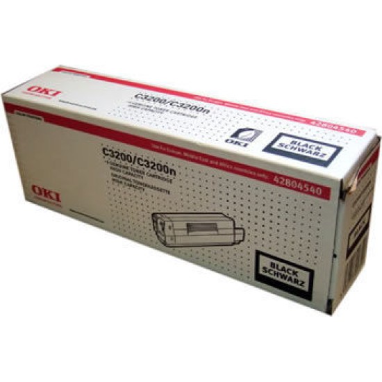 OKI 42804540 Siyah Orjinal Toner - C3200 T11780 OKI 42804540 Siyah Orjinal Toner - C3200 T11780