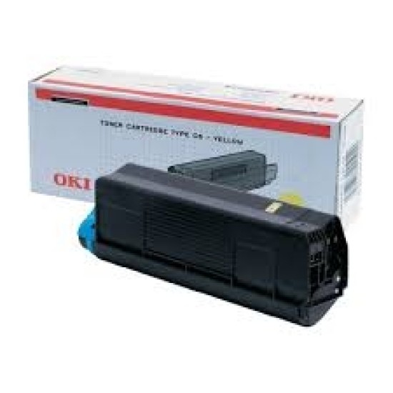 OKI 42804566 Sarı Orjinal Toner - C5200 / C5400 T5466 OKI 42804566 Sarı Orjinal Toner - C5200 / C5400 T5466