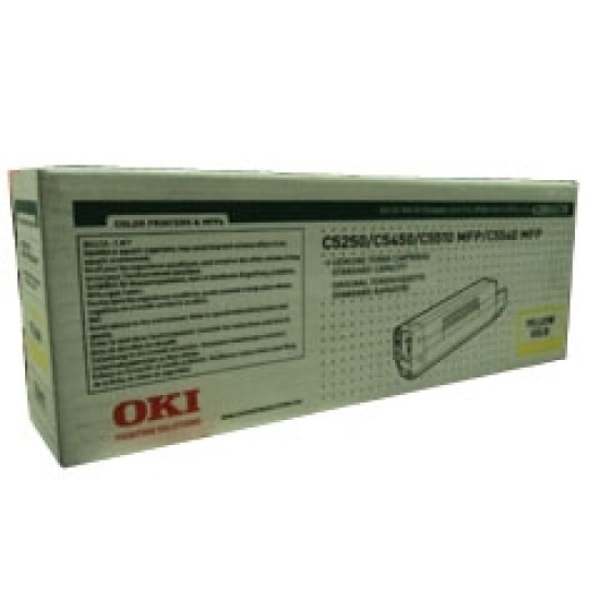 OKI 42804570 Sarı Orjinal Toner - C5250 / C5450 T5128