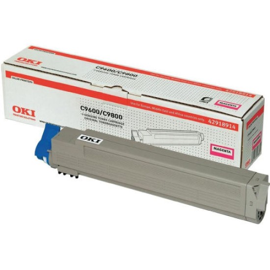 OKI 42918914 Kırmızı Orjinal Toner - C9600 / C9800 T7604 OKI 42918914 Kırmızı Orjinal Toner - C9600 / C9800 T7604