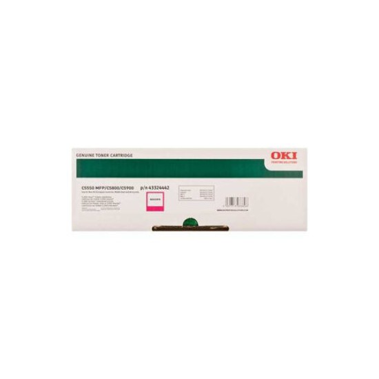 OKI 43324442 Kırmızı Orjinal Toner - C5800 / C5900 T4696 OKI 43324442 Kırmızı Orjinal Toner - C5800 / C5900 T4696