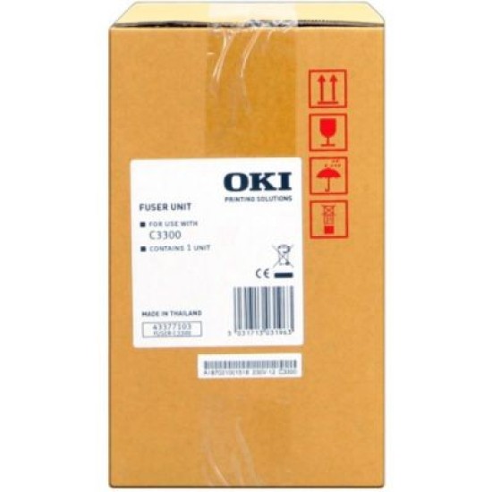 OKI 43377003 Orjinal Fuser Unit - C3300 / C3400 T6432 OKI 43377003 Orjinal Fuser Unit - C3300 / C3400 T6432