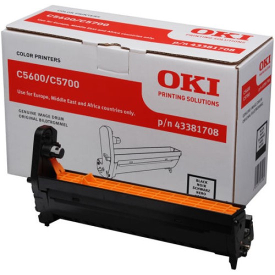 OKI 43381708 Siyah Orjinal Drum Ünitesi - C5600 / C5700 T6901 OKI 43381708 Siyah Orjinal Drum Ünitesi - C5600 / C5700 T6901