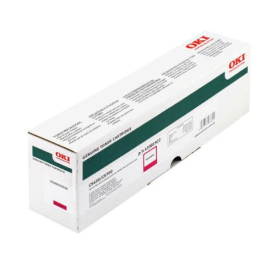 OKI 43381922 Kırmızı Orjinal Toner - C5600 / C5700 T7279 OKI 43381922 Kırmızı Orjinal Toner - C5600 / C5700 T7279