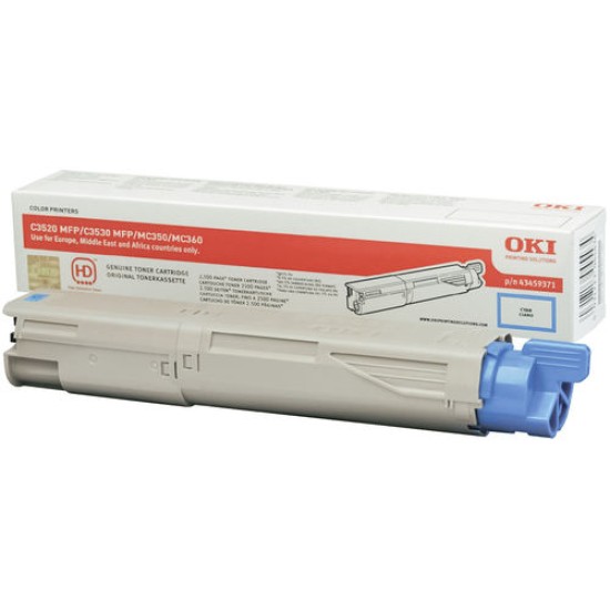 OKI 43459335 Mavi Orjinal Toner - MC3520 / MC3530 T12148 OKI 43459335 Mavi Orjinal Toner - MC3520 / MC3530 T12148