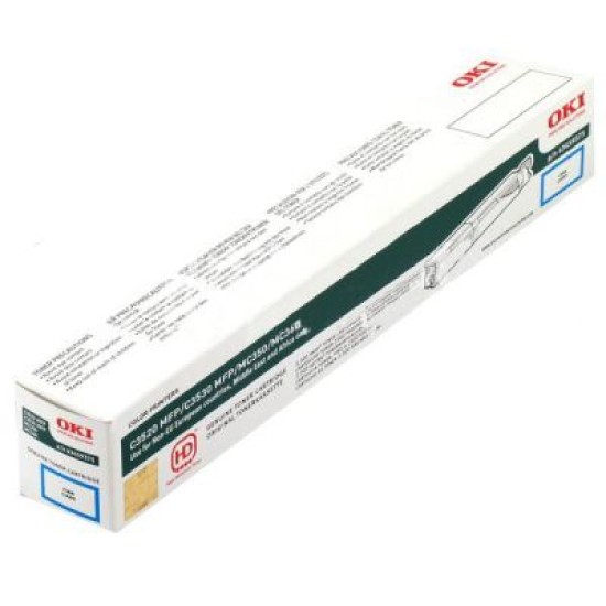 OKI 43459375 Mavi Orjinal Toner - C3500 / C3520 T3101 OKI 43459375 Mavi Orjinal Toner - C3500 / C3520 T3101