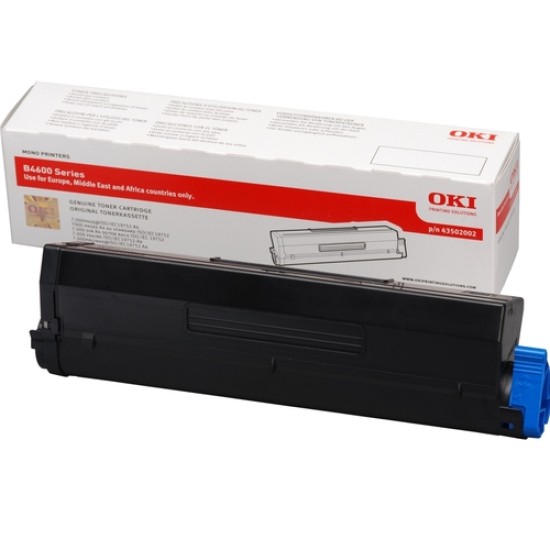 OKI 43502002 Siyah Orjinal Toner - B4600 OKI 43502002 Siyah Orjinal Toner - B4600