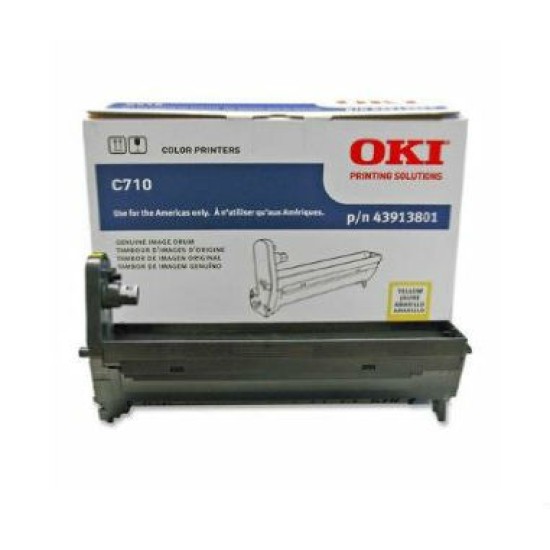 OKI 43913801 Sarı Orjinal Drum Ünitesi - C710 T7142 OKI 43913801 Sarı Orjinal Drum Ünitesi - C710 T7142