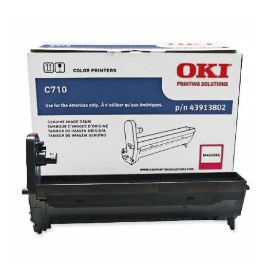 OKI 43913802 Kırmızı Orjinal Drum Ünitesi - C710 T7141 OKI 43913802 Kırmızı Orjinal Drum Ünitesi - C710 T7141