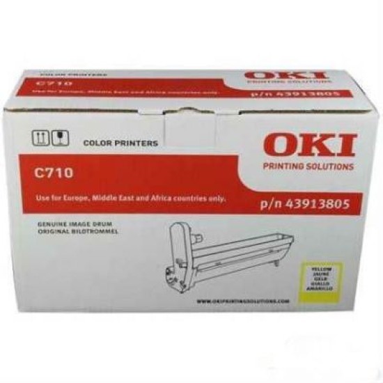 OKI 43913805 Sarı Orjinal Drum Ünitesi - C710 T3406 OKI 43913805 Sarı Orjinal Drum Ünitesi - C710 T3406