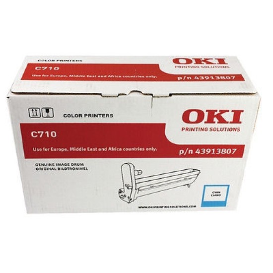 OKI 43913807 Mavi Orjinal Drum Ünitesi - C710 T3076 OKI 43913807 Mavi Orjinal Drum Ünitesi - C710 T3076