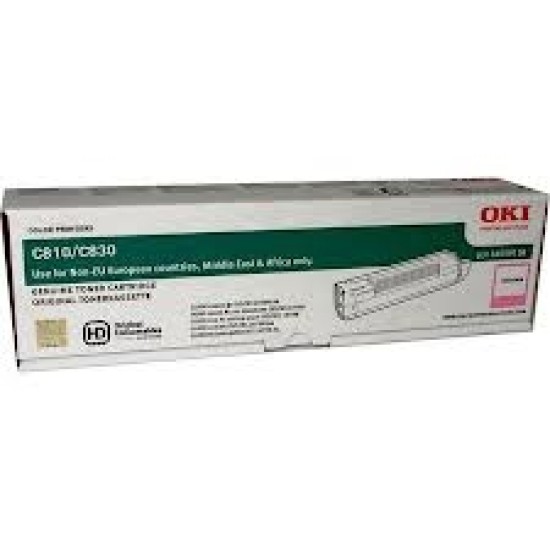 OKI 44059118 Kırmızı Orjinal Toner - C810 / C830 T4626 OKI 44059118 Kırmızı Orjinal Toner - C810 / C830 T4626