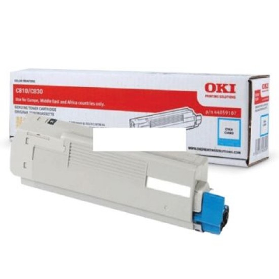 OKI 44059119 Mavi Orjinal Toner - C810 / C830 T4753 OKI 44059119 Mavi Orjinal Toner - C810 / C830 T4753