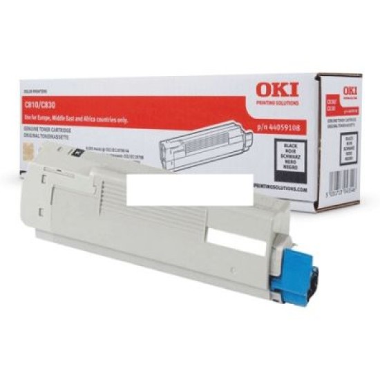 OKI 44059120 Siyah Orjinal Toner - C810 / C830 T5650 OKI 44059120 Siyah Orjinal Toner - C810 / C830 T5650