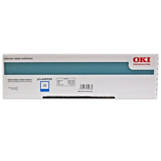 OKI 44059259 Mavi Orjinal Toner - ES8451 / ES8461 OKI 44059259 Mavi Orjinal Toner - ES8451 / ES8461