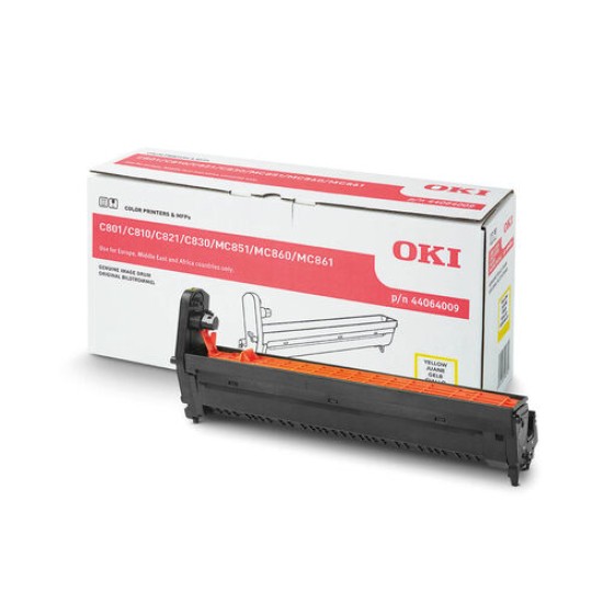 OKI 44064009 Sarı Orjinal Drum Ünitesi - C801 / C810 T5470 OKI 44064009 Sarı Orjinal Drum Ünitesi - C801 / C810 T5470