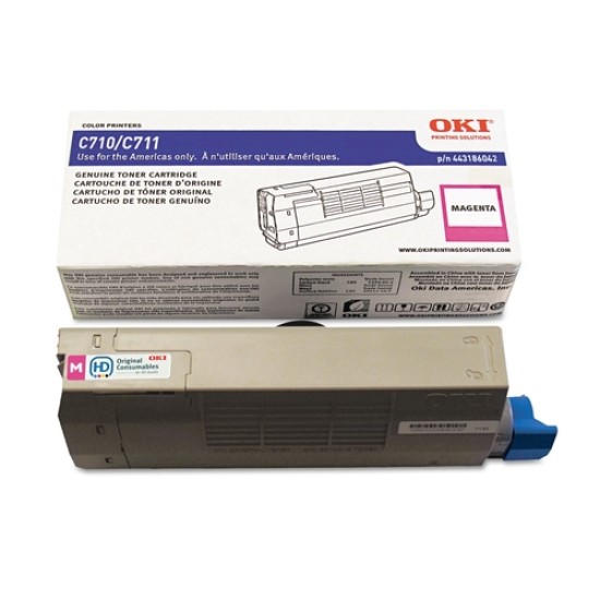 OKI 44318602 Kırmızı Orjinal Toner - C711 Serisi OKI 44318602 Kırmızı Orjinal Toner - C711 Serisi