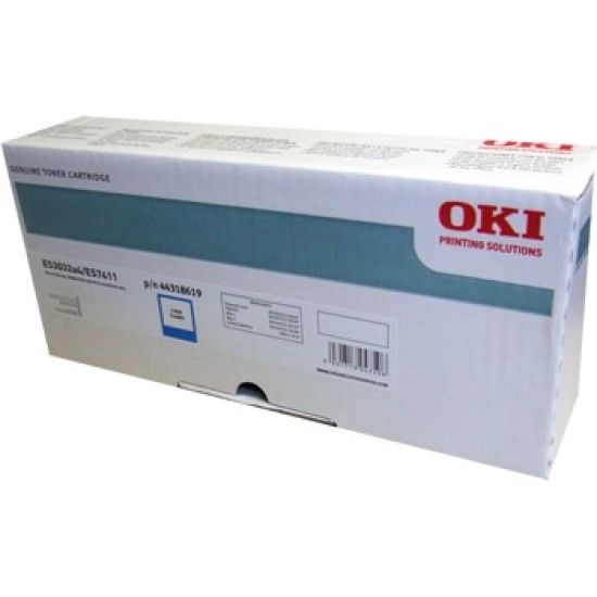 OKI 44318619 Mavi Orjinal Toner - ES3032a4 / ES7411 T5398 OKI 44318619 Mavi Orjinal Toner - ES3032a4 / ES7411 T5398