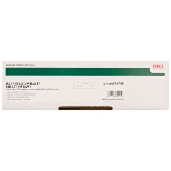 OKI 44574705 Orjinal Toner - B411 / B431 T5421 OKI 44574705 Orjinal Toner - B411 / B431 T5421