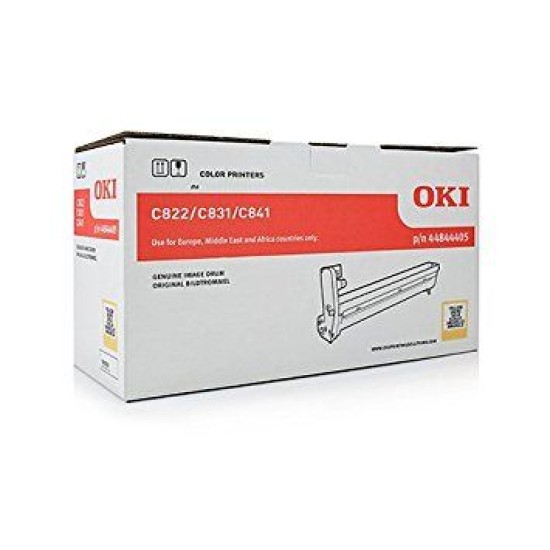 OKI 44844405 Sarı Orjinal Drum Ünitesi - C822 / C831 T7483 OKI 44844405 Sarı Orjinal Drum Ünitesi - C822 / C831 T7483