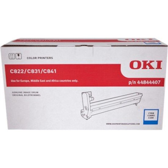 OKI 44844407 Mavi Orjinal Drum Ünitesi - C822 / C831 T7481 OKI 44844407 Mavi Orjinal Drum Ünitesi - C822 / C831 T7481