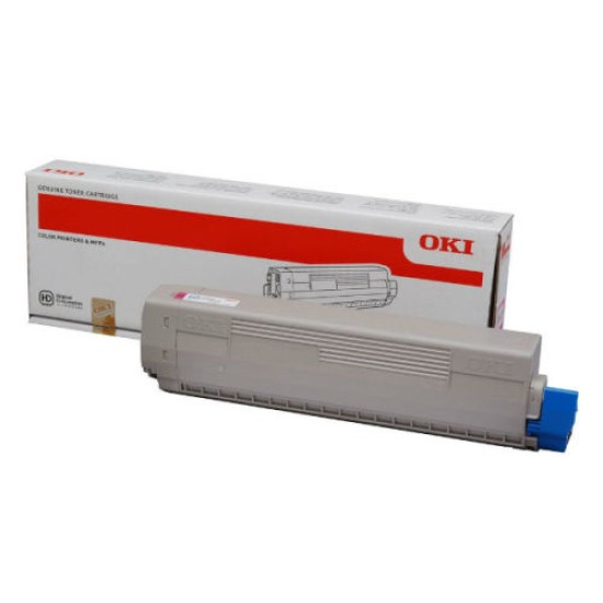 OKI 44844626 Kırmızı Orjinal Toner - C822 T6965 OKI 44844626 Kırmızı Orjinal Toner - C822 T6965