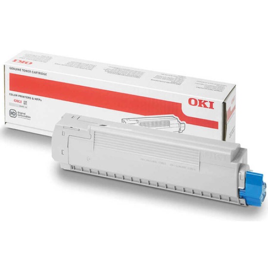 OKI 44844627 Mavi Orjinal Toner - C822 OKI 44844627 Mavi Orjinal Toner - C822