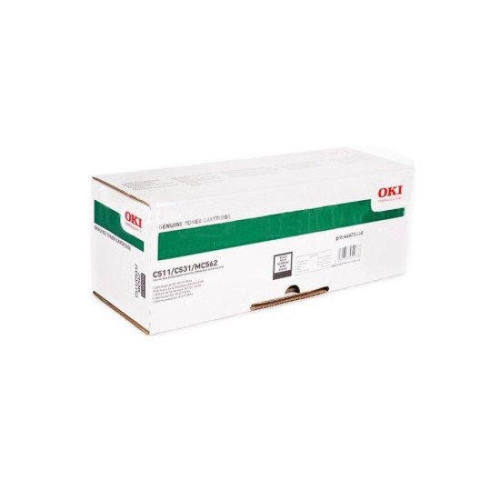 OKI 44973540 Siyah Orjinal Toner - C511 / C531 T7624 OKI 44973540 Siyah Orjinal Toner - C511 / C531 T7624